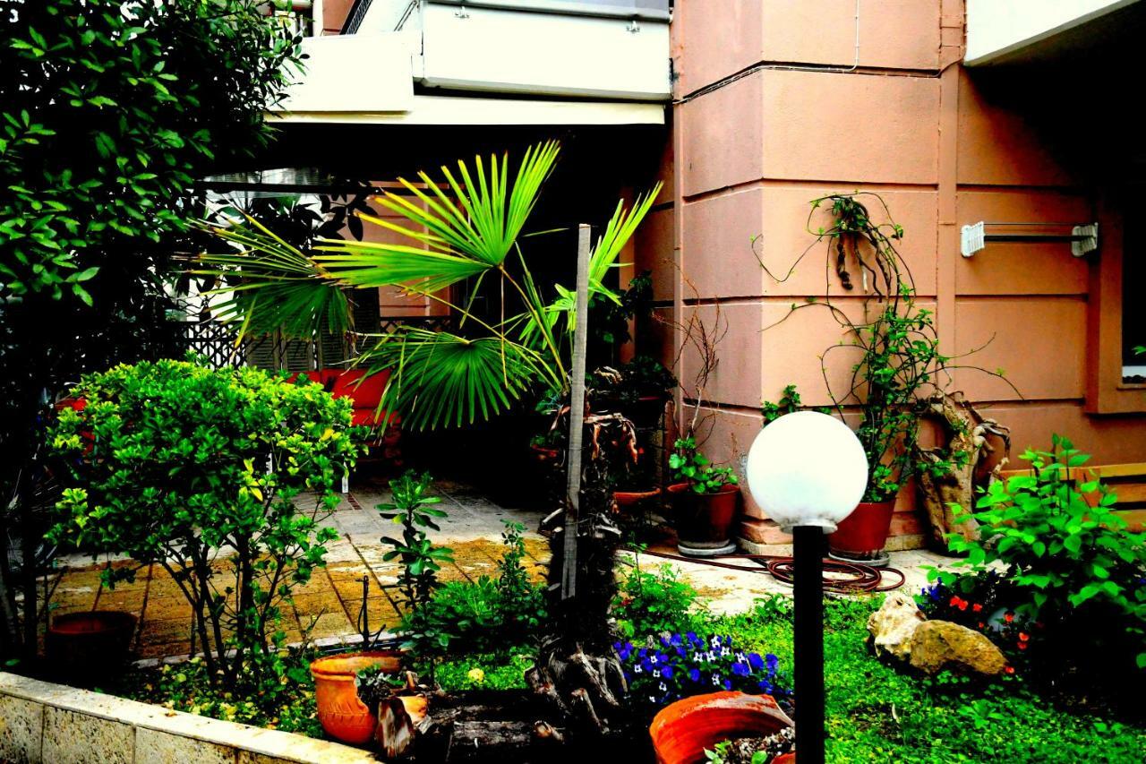 Studio On The Beach With Private Garden Agia Trias Exteriör bild